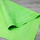 Fluo Lime (1,3-1,5-1,7 мм), цв. ярко-зеленый, замша. Кожа. Prima Pelle (Марина). Ярмарка Мастеров.  Фото №4
