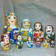 Matryoshka Crafts Of The Altai Republic. Dolls1. Original painted Souvenirs and gift. Online shopping on My Livemaster.  Фото №2