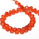 Сердолик 6-6,5мм нить 23,5см. Бусины. Beads. Ярмарка Мастеров.  Фото №7
