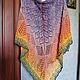 Shawl 'Seasons' knitted openwork, bright. Shawls. Makushka_knits. Online shopping on My Livemaster.  Фото №2
