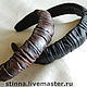 headbands leather high. Tiaras. Stinna freeform (stinna). Online shopping on My Livemaster.  Фото №2