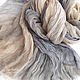 #Powdery chic. Silk scarf stole batik. 100% silk. Wraps. Silk Batik Watercolor ..VikoBatik... My Livemaster. Фото №5