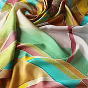 Аксессуары handmade. Livemaster - original item Batik shawl 