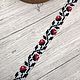 Bracelet braided: Bracelet 'Flower path' made of beads. Braided bracelet. Kairos. Online shopping on My Livemaster.  Фото №2