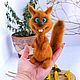 Интерьерная игрушка Бельчонок. Амигуруми куклы и игрушки. Подарки HANDMADE  от Анны. Ярмарка Мастеров.  Фото №4