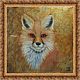 Painting Fox on potali oil. Pictures. Kind paintings by Irina Belozerova. My Livemaster. Фото №4