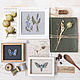 Мотылек. Вышитая картина. Картины. TinyStitch. Ярмарка Мастеров.  Фото №4