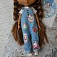 Заказать Комбинезон для кукол блайз. Blythe clothes doll outfit. Одежда. Ручная работа lentochka_handmade (chikacheva). Ярмарка Мастеров. . Одежда для кукол Фото №3