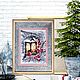 Embroidered picture 'Christmas light' from the company Aries, Pictures, Suhodol,  Фото №1