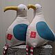 Order Gulls in pairs. 24h33cm 2pcs. MaisonMarine. Livemaster. . Tilda Toys Фото №3