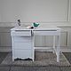 White Desk with Cabinet, Tables, Moscow,  Фото №1