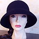 Hat felted 'Classic. simple shapes.'. Hats1. Oksana Moleva. My Livemaster. Фото №4