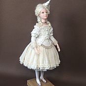 Куклы и игрушки handmade. Livemaster - original item interior doll: Pierrette.. Handmade.