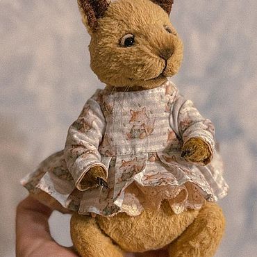 Белочка Тедди. . Куклы и игрушки ручной работы - Ярмарка Мастеров Куклы и игрушки ручной работы. Ярмарка Мастеров - ручная работа Белочка Тедди. Handmade.