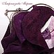 Войлочный клатч-ирис "Винный". Классическая сумка. Марина Амиргамзаева. Интернет-магазин Ярмарка Мастеров.  Фото №2