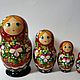 Matryoshka 5 local 'Flower'. Dolls1. matrioska (mir-matrioshki). Online shopping on My Livemaster.  Фото №2