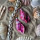 Серьги NA UHE «Pink Shell», Серьги-кольца, Москва,  Фото №1