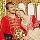 Свадебный льняной комплект "Княжеский", Платья свадебные, Москва,  Фото №1