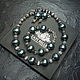 Set of Majorica pearls 'Attraction'. Necklace. Handiwork decorations. My Livemaster. Фото №5