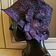Felt hat Lilac twilight. Hats1. FansFelt. Online shopping on My Livemaster.  Фото №2