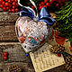 Heart on a Christmas tree 'Forest animals'. Christmas decorations. Natalia Novozhilova. Online shopping on My Livemaster.  Фото №2