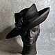 Felt hat 'Cher'. Hats1. Felt Hats Shop. Online shopping on My Livemaster.  Фото №2