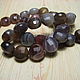 Agate Botswana faceted tablet 10h7 mm, Beads1, Dolgoprudny,  Фото №1