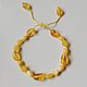 Amber bracelet made of yellow and white amber with pendants No. 2. Bead bracelet. BalticAmberJewelryRu Tatyana. Online shopping on My Livemaster.  Фото №2
