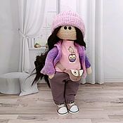 Куклы и игрушки handmade. Livemaster - original item Handmade doll, Interior doll, Knitted doll. Handmade.