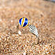Mikasa volleyball ball, ring with enamel, Rings, Tver,  Фото №1