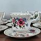 Винтаж: Чайный сервиз Royal Albert. Цветок месяца. Сервизы винтажные. Винтаж и Антиквариат из Европы. Ярмарка Мастеров.  Фото №9