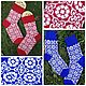 Jacquard knitted socks, wool blend socks. Socks. YuliaCrochet. Online shopping on My Livemaster.  Фото №2