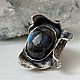 Кольцо "Альтруан" / Натуральный лабрадорит/ серебро 925. Кольца. Shahinian Jewelry. Интернет-магазин Ярмарка Мастеров.  Фото №2