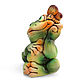 Ceramic figurine 'Lesya the Frog'. Figurines. aboka. My Livemaster. Фото №5