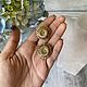 Заказать Винтаж: Винтажные клипсы кувшинки Coro. Vintage.trinket. Ярмарка Мастеров. . Серьги винтажные Фото №3