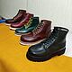 Зимние ботинки в стиле Work Boots. Ботинки. Умар. Ярмарка Мастеров.  Фото №5