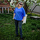 Elegant blouse 'electric'. Blouses. Olga Lado. Online shopping on My Livemaster.  Фото №2