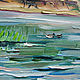 Oil painting the Bank of the don river. Pictures. Dubinina Ksenya. My Livemaster. Фото №4