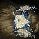 elegant scrunchie for bun, Hairpins and elastic bands for hair, St. Petersburg,  Фото №1