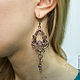 Earrings with amethyst 'Lavender'. Earrings. Gala jewelry (ukrashenija). Online shopping on My Livemaster.  Фото №2