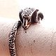Кольцо Овен из Серебра с Очернением, Деревянная Овца,. Кольца. Hover Handmade Jewelry. Ярмарка Мастеров.  Фото №6