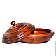 Order A cup with a lid made of natural Siberian Cedar -a bowl with a lid K33. ART OF SIBERIA. Livemaster. . Jars Фото №3
