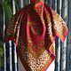 Винтаж: Christian Dior  шелковый платок сердцами. Платки винтажные. vintage-japan. Ярмарка Мастеров.  Фото №6