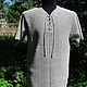 Men's shirts: 100%linen Shirt ' Chain Mail new '. Mens shirts. Exclusive linen jersey from Elena. My Livemaster. Фото №5