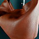 Сумка женская кожаная. Средняя сумка-мешок, Сумка-мешок, Санкт-Петербург,  Фото №1