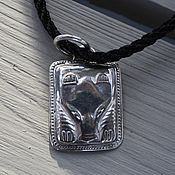 Украшения handmade. Livemaster - original item Pendant Bear 925 silver. Handmade.