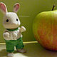 The suit is 'Sunny Bunny' for Sylvanian Families. Clothes for dolls. WhiteRacoon's handcrafts. My Livemaster. Фото №6