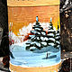 Box of birch bark 'Winter'. Gift wrap. Utensils. SiberianBirchBark (lukoshko70). Online shopping on My Livemaster.  Фото №2