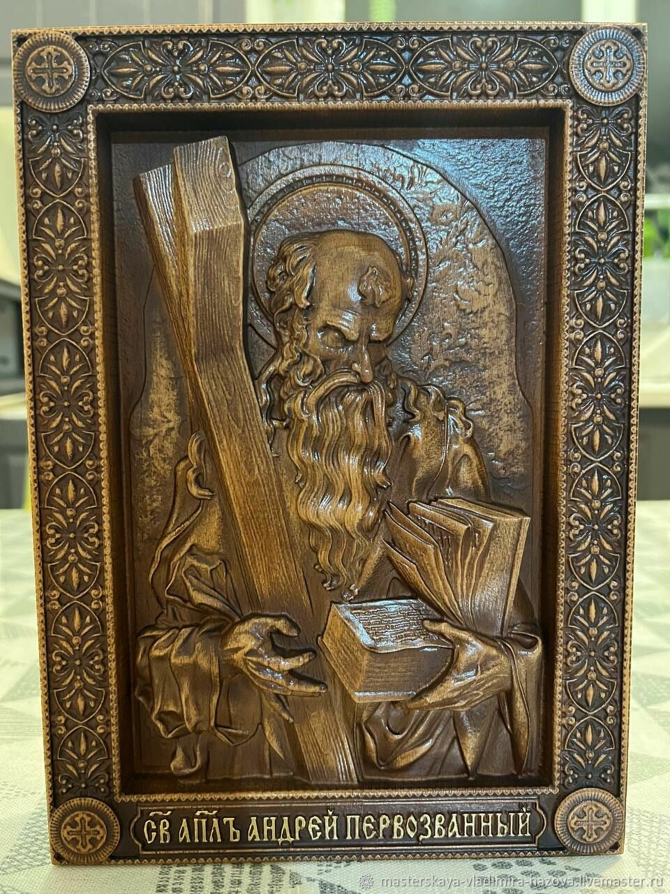 Икона св. Андрея Первозванного в интернет-магазине на Ярмарке Мастеров ...