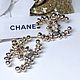 Винтаж: Серьги Chanel с кристаллами. Серьги Шанель. Серьги винтажные. BIJOUX Модные украшения. Интернет-магазин Ярмарка Мастеров.  Фото №2